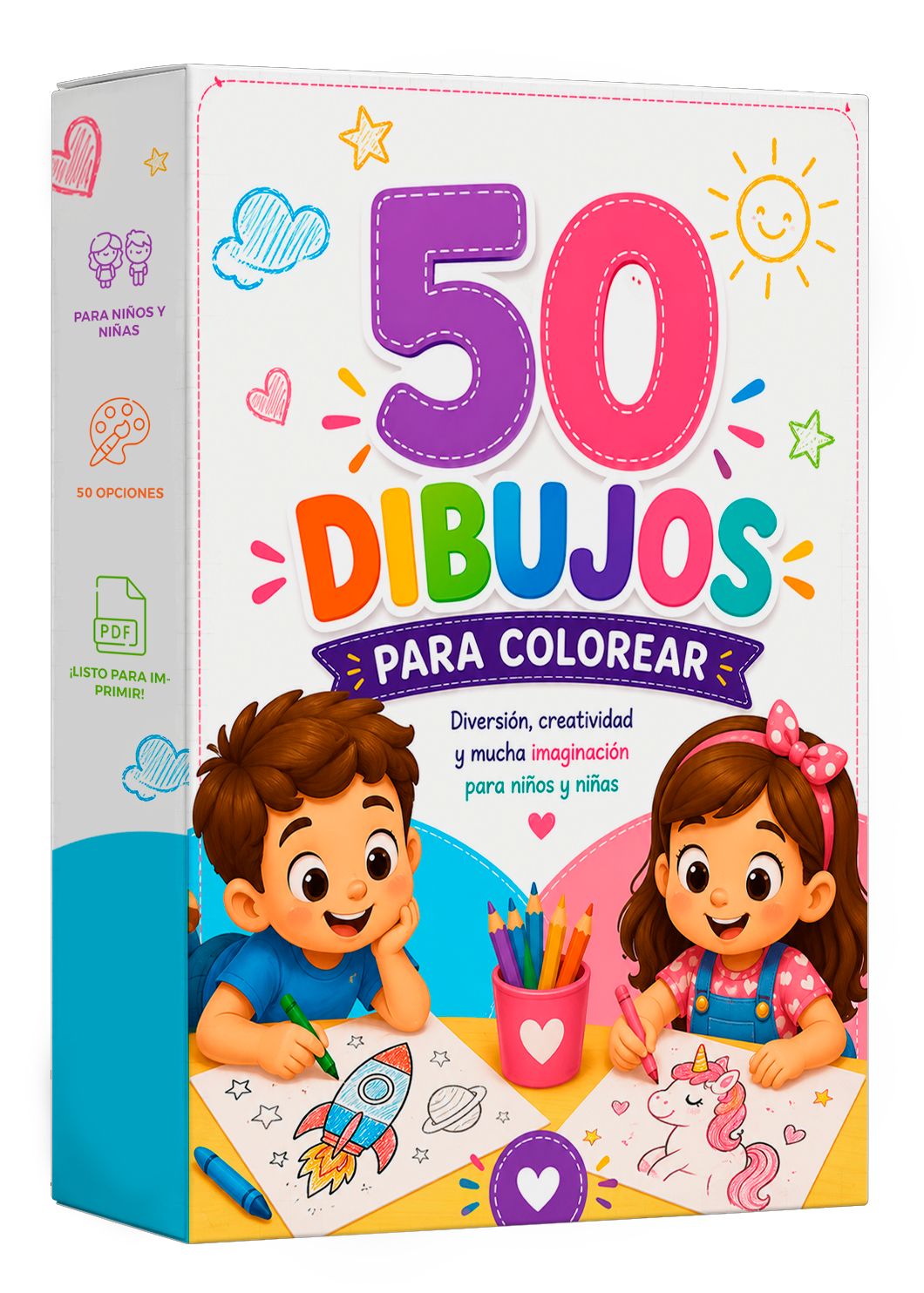 50 dibujos para colorear