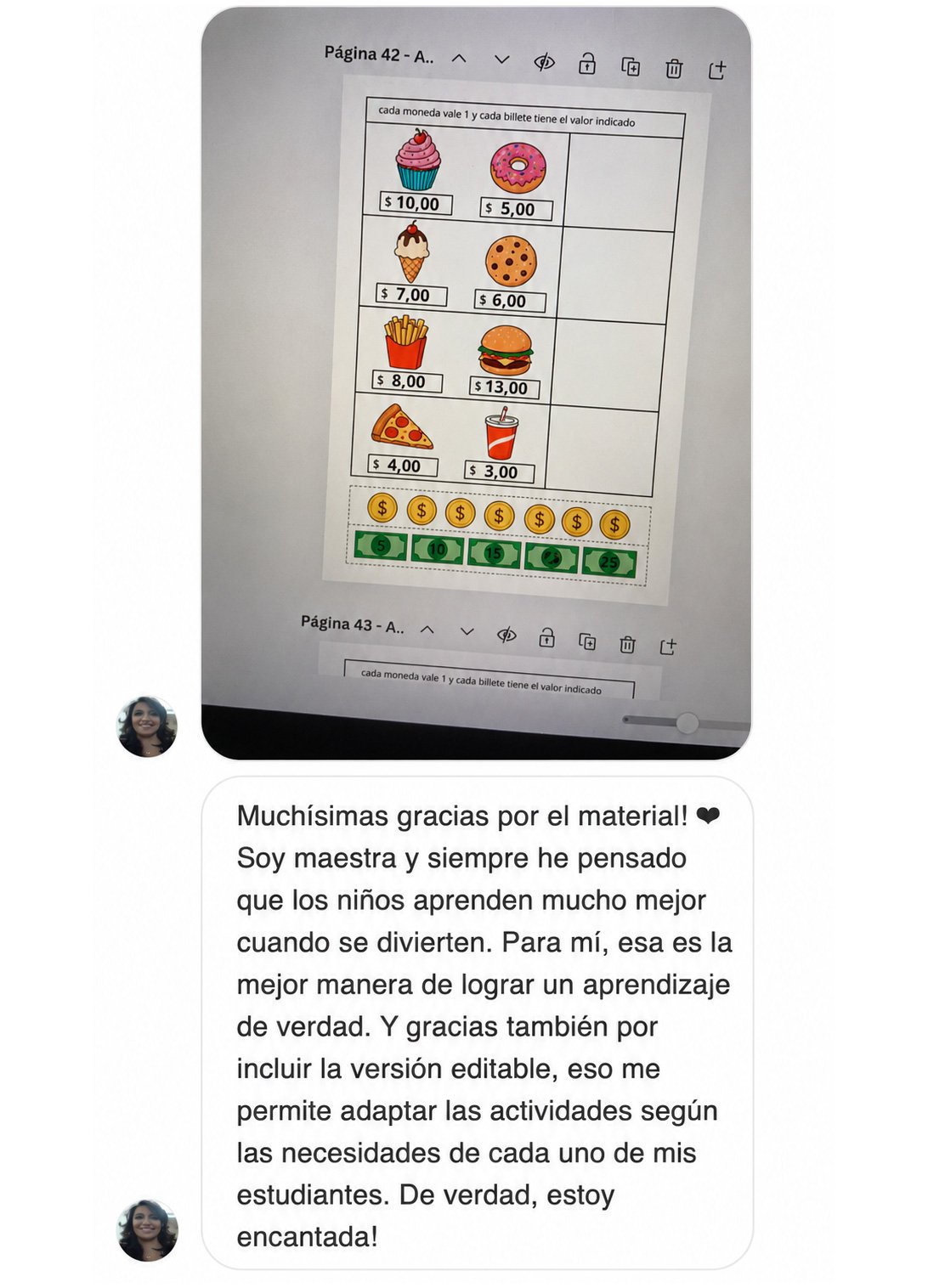 Testimonio de una maestra