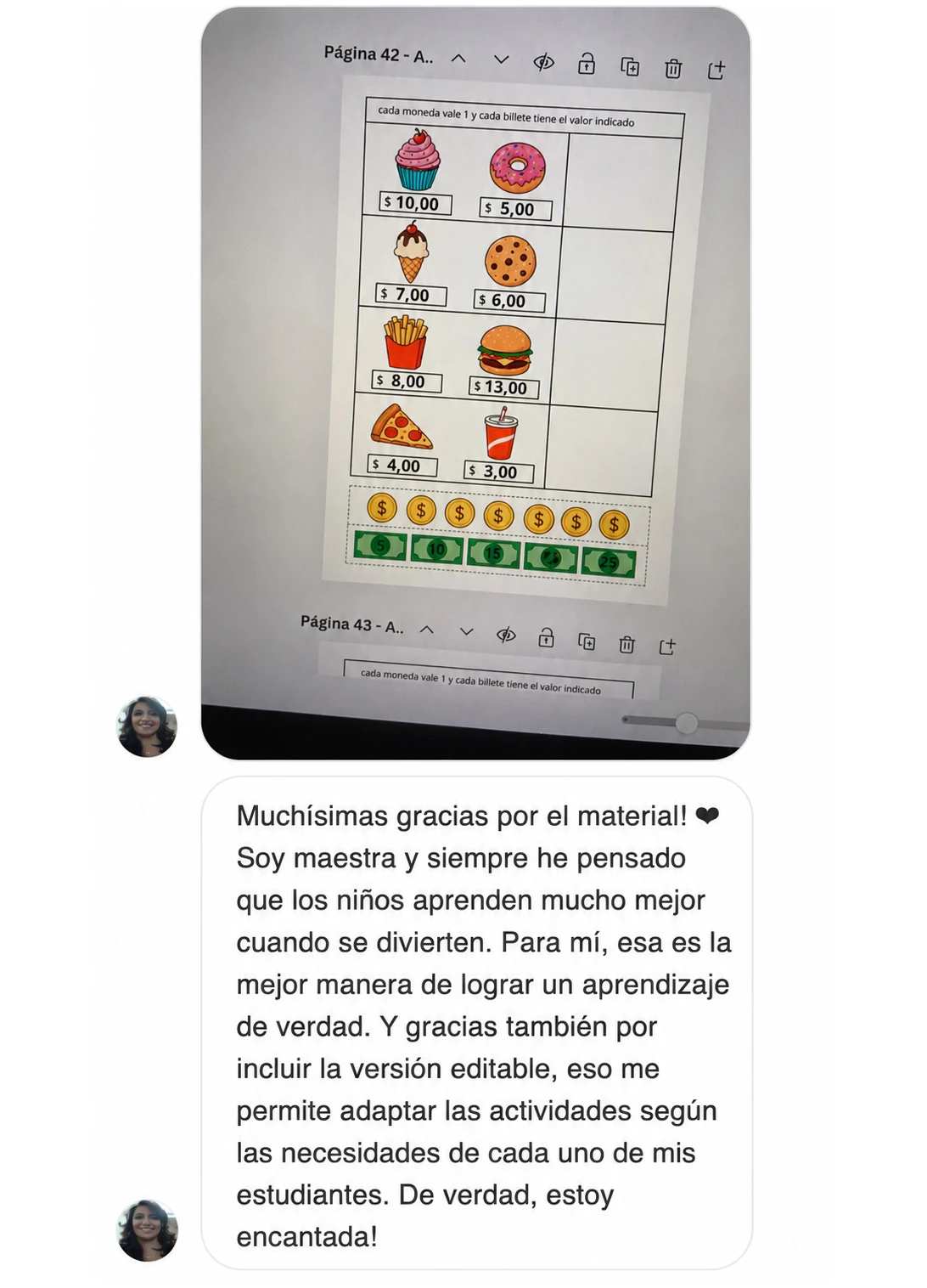 Testimonio de una maestra
